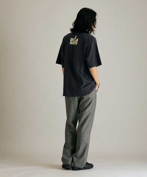JOURNAL STANDARD(ジャーナルスタンダード)の「UCLA for JOURNAL STANDARD 別注 プリントTシャツ(Tシャツ/カットソー・メンズ・アイボリー/サックスブルー/ブラック系その他/グレー/ネイビー/イエロー・MEDIUM/LARGE/X-LARGE)」の18枚目の写真