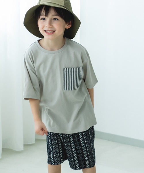 新品 半袖Tシャツ 異素材 90 楽天市場】異素材切替Tシャツ Tシャツ メンズ トップス 半袖