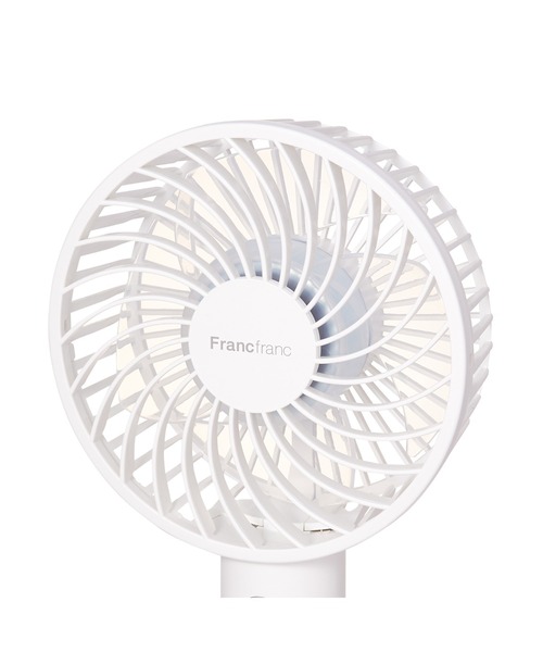 Francfranc（フランフラン）の「フレ ハンディファン（扇風機）（生活家電・レディース・ホワイト/グリーン・FREE）」の5枚目の写真
