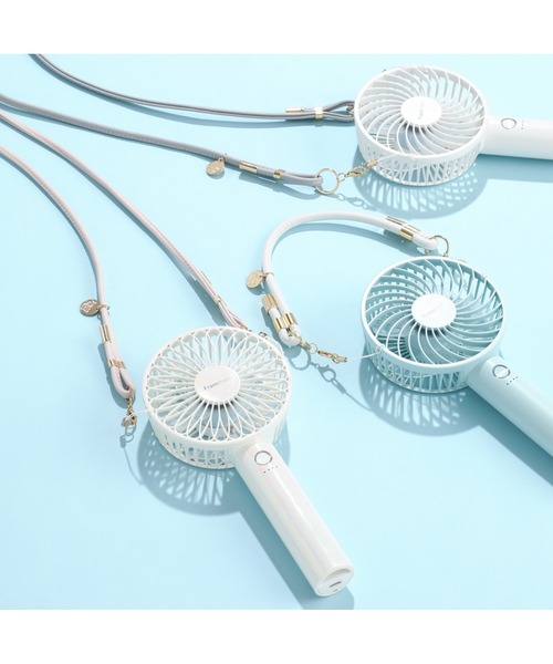 Francfranc（フランフラン）の「フレ ハンディファン（扇風機）（生活家電・レディース・ホワイト/グリーン・FREE）」の10枚目の写真