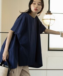 AラインチュニックTシャツ（WEB限定カラー）