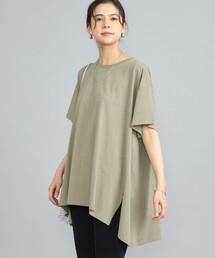 AラインチュニックTシャツ（WEB限定カラー）