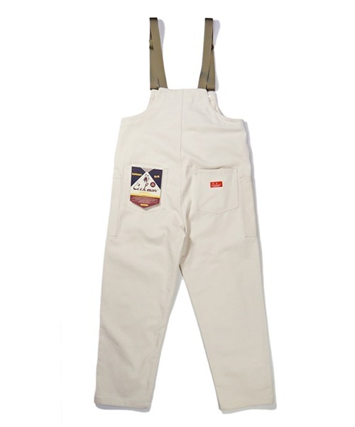 COOKMAN(クックマン)の「Cookman クックマン フィッシャーマンズ ビブ オーバーオール Denim Natural(サロペット/オーバーオール・メンズ・オフホワイト・LARGE/X-LARGE)」の2枚目の写真