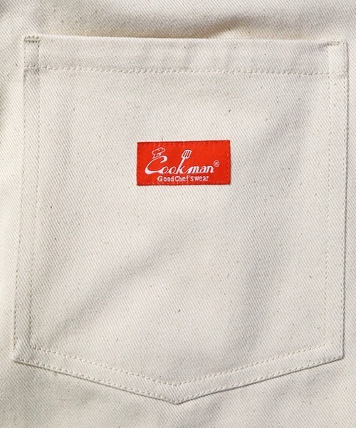COOKMAN(クックマン)の「Cookman クックマン フィッシャーマンズ ビブ オーバーオール Denim Natural(サロペット/オーバーオール・メンズ・オフホワイト・LARGE/X-LARGE)」の4枚目の写真