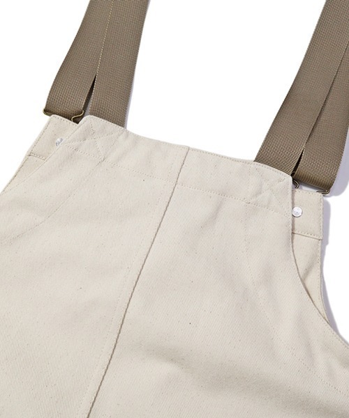 COOKMAN(クックマン)の「Cookman クックマン フィッシャーマンズ ビブ オーバーオール Denim Natural(サロペット/オーバーオール・メンズ・オフホワイト・LARGE/X-LARGE)」の6枚目の写真