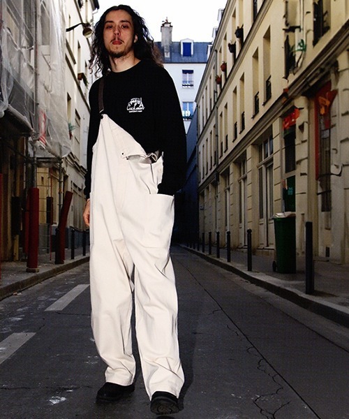 COOKMAN(クックマン)の「Cookman クックマン フィッシャーマンズ ビブ オーバーオール Denim Natural(サロペット/オーバーオール・メンズ・オフホワイト・LARGE/X-LARGE)」の16枚目の写真