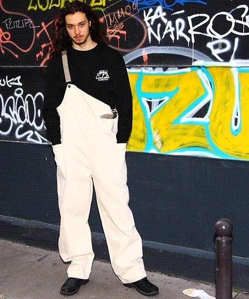 COOKMAN(クックマン)の「Cookman クックマン フィッシャーマンズ ビブ オーバーオール Denim Natural(サロペット/オーバーオール・メンズ・オフホワイト・LARGE/X-LARGE)」の19枚目の写真