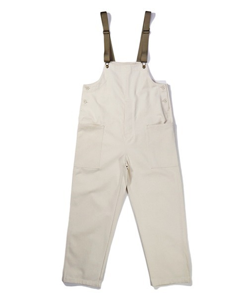 COOKMAN(クックマン)の「Cookman クックマン フィッシャーマンズ ビブ オーバーオール Denim Natural(サロペット/オーバーオール・メンズ・オフホワイト・LARGE/X-LARGE)」の21枚目の写真