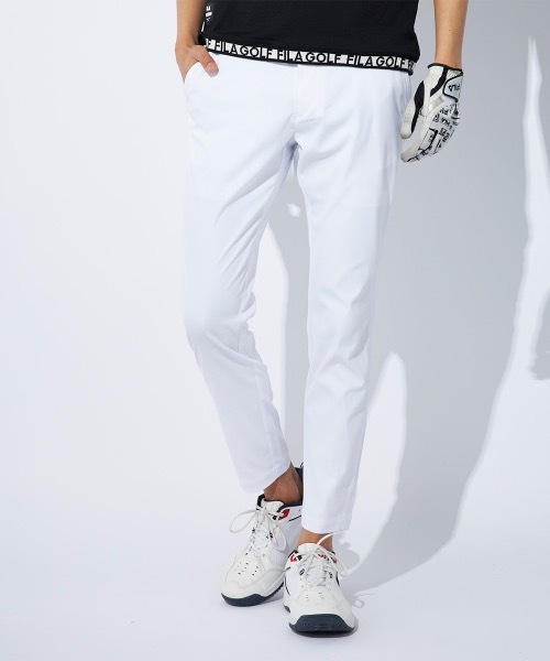 FILA GOLF(フィラゴルフ )の「【FILA GOLF/フィラゴルフ】ベーシック ストレッチ素材 アンクルパンツ メンズ ゴルフ(その他パンツ・メンズ・ブラック/ホワイト/ネイビー・82/78/90/86)」の2枚目の写真