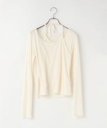 LOWRYS FARM | レイヤードフウプルオーバーＬＳ 107630(Tシャツ/カットソー)