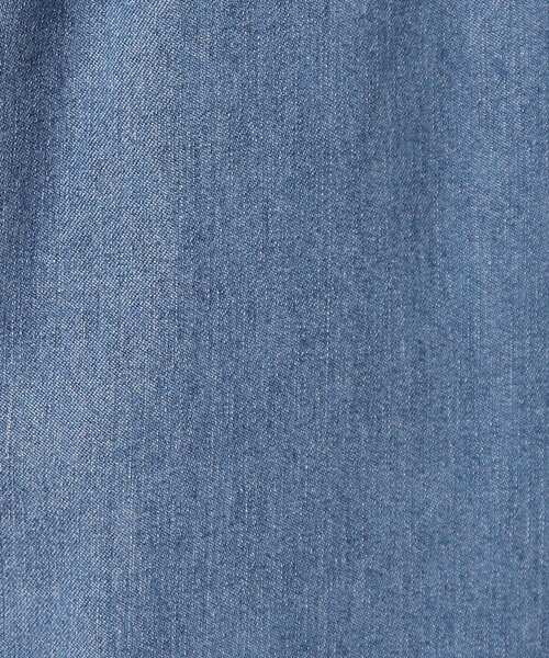 SHOO・LA・RUE（シューラルー）の「◆【洗える】大人の柔らかデニムワイドパンツ（デニムパンツ・レディース・ネイビー/ブルー系その他・03/04/02）」の8枚目の写真