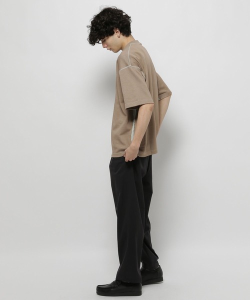 niko and...(ニコアンド)の「TCリバーシブル半袖Tシャツ(Tシャツ/カットソー・メンズ・ネイビー/ベージュ/アイボリー・MEDIUM/LARGE)」の14枚目の写真