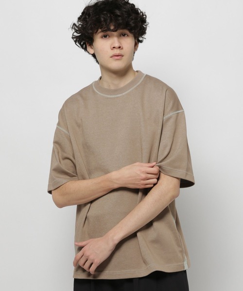 niko and...(ニコアンド)の「TCリバーシブル半袖Tシャツ(Tシャツ/カットソー・メンズ・ネイビー/ベージュ/アイボリー・MEDIUM/LARGE)」の15枚目の写真