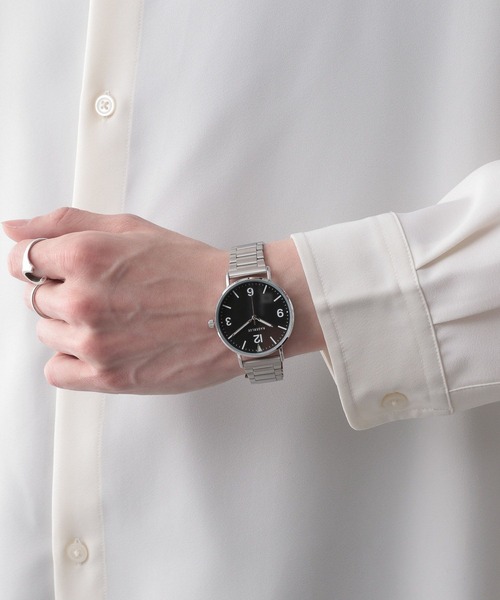 RAGEBLUE（レイジブルー）の「RAGEBLUE ORIGINAL/メタルベルトウォッチ（アナログ腕時計・メンズ・グレー/ブラック/その他19・FREE）」の8枚目の写真