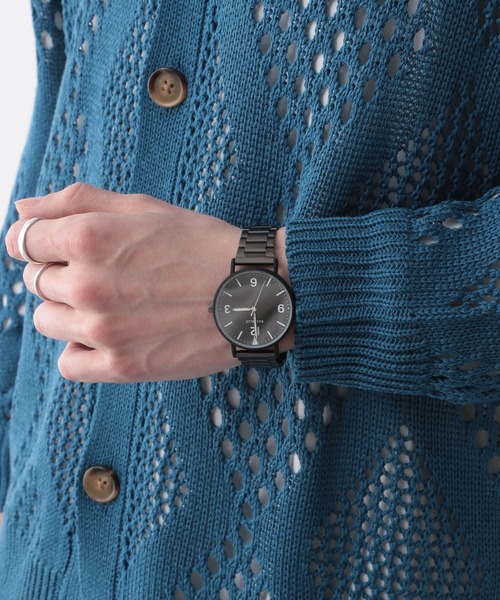 RAGEBLUE（レイジブルー）の「RAGEBLUE ORIGINAL/メタルベルトウォッチ（アナログ腕時計・メンズ・グレー/ブラック/その他19・FREE）」の9枚目の写真