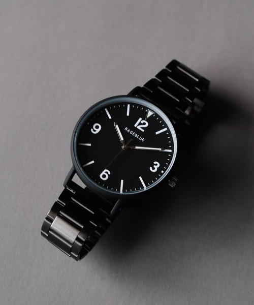 RAGEBLUE（レイジブルー）の「RAGEBLUE ORIGINAL/メタルベルトウォッチ（アナログ腕時計・メンズ・グレー/ブラック/その他19・FREE）」の22枚目の写真