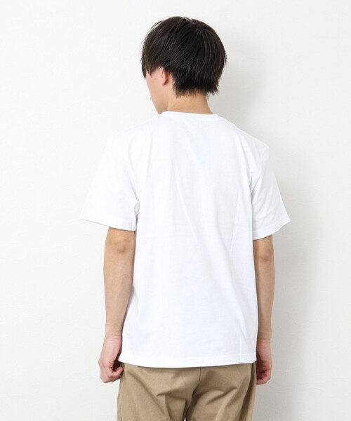 NOLLEY’S(ノーリーズ)の「Landscape with people T-shirts フォトプリントTシャツ(Tシャツ/カットソー・メンズ・オフホワイト/チャコールグレー/グレー/ブラック/ホワイト/キナリ・M/L/S)」の10枚目の写真