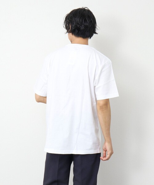 NOLLEY’S(ノーリーズ)の「Landscape with people T-shirts フォトプリントTシャツ(Tシャツ/カットソー・メンズ・オフホワイト/チャコールグレー/グレー/ブラック/ホワイト/キナリ・M/L/S)」の20枚目の写真