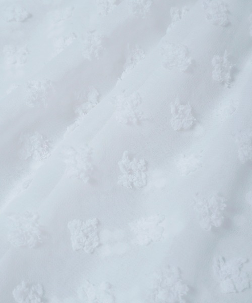 Crisp(クリスプ)の「【ZOZO限定】フラワージャカードシアーワンピース(ワンピース・レディース・ホワイト・FREE)」の15枚目の写真