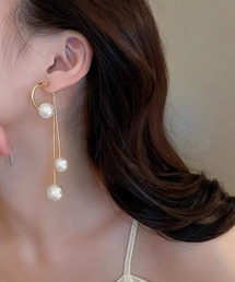 ロングピアス レディース 揺れる