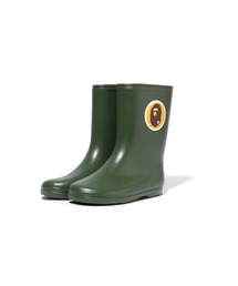 A BATHING APE(AxCVOGCv)APE HEAD RAIN BOOTS(CV[Y)