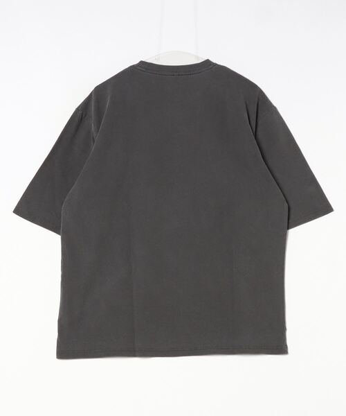 Magine(マージン)の「【SELECT】IR:ピグメント切り替えTEE(Tシャツ/カットソー・メンズ・ブラック/モカ・M/L)」の3枚目の写真