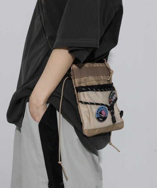 UNISEX][バッチランダム] サコッシュナイロンストリングミニ