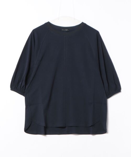 aquagarage（アクアガレージ）の「ボリューム袖カットソー レディース 春 夏 秋 | アクアガレージ aquagarage（Tシャツ/カットソー・レディース・セージグリーン/ネイビー/ベージュ/ブラック/ホワイト・M）」の5枚目の写真