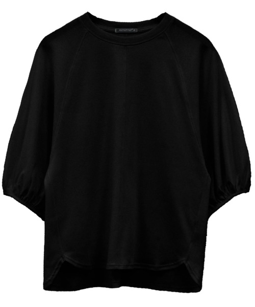 aquagarage（アクアガレージ）の「ボリューム袖カットソー レディース 春 夏 秋 | アクアガレージ aquagarage（Tシャツ/カットソー・レディース・セージグリーン/ネイビー/ベージュ/ブラック/ホワイト・M）」の2枚目の写真