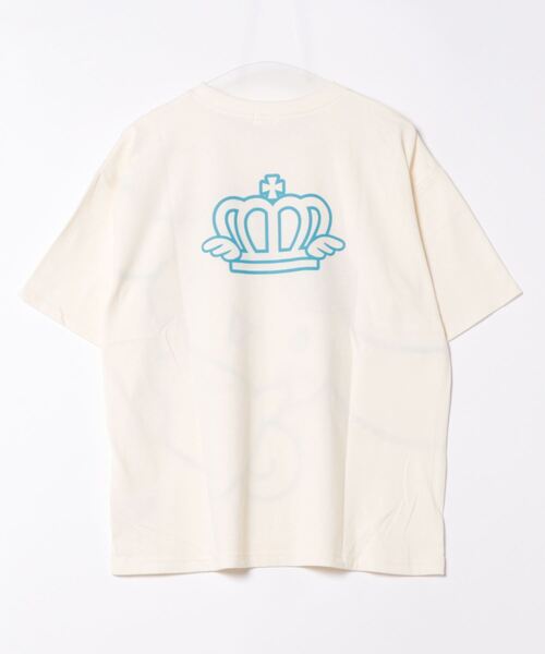 sanrio(サンリオ)の「親子お揃い サンリオ サングラスTシャツ 9578A(Tシャツ/カットソー・レディース・オフホワイト/その他25/パープル/その他24・L/S/M)」の6枚目の写真