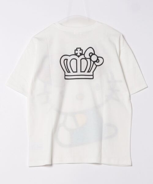 sanrio(サンリオ)の「親子お揃い サンリオ サングラスTシャツ 9578A(Tシャツ/カットソー・レディース・オフホワイト/その他25/パープル/その他24・L/S/M)」の14枚目の写真
