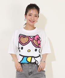 親子お揃い サンリオ サングラスTシャツ 9578A