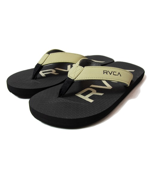 RVCA（ルーカ）の「RVCA SUBTROPIC SANDALS（サンダル・メンズ・ブラック/カーキ・26.0cm/27.0cm/28.0cm）」の2枚目の写真