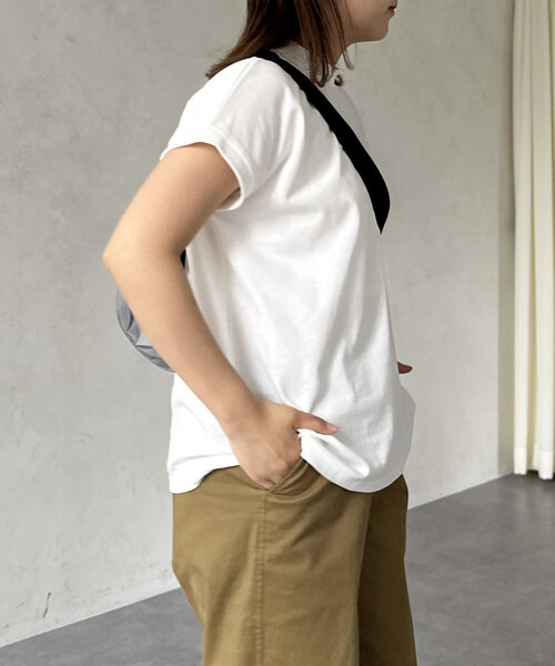 U.S. POLO ASSN.(ユーエスポロアッスン)の「【U.S. POLO ASSN.】モックネックTシャツ(Tシャツ/カットソー・レディース・ホワイト/ブラック/レッド/オフホワイト/イエロー/ネイビー・FREE)」の18枚目の写真