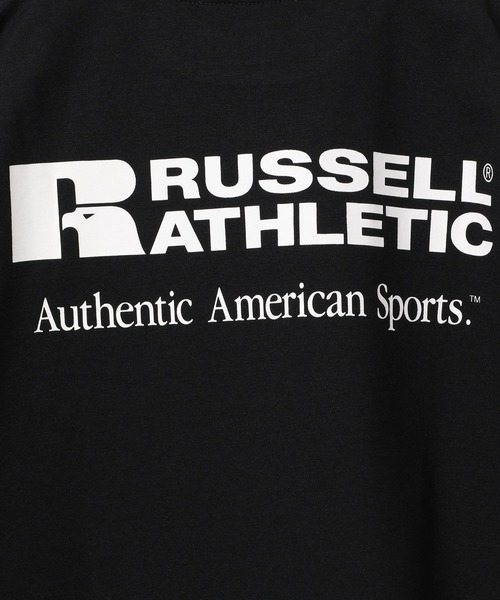 Russell Athletic(ラッセルアスレティック)の「【RUSSELL ATHLETIC】別注ドライパワーTシャツ(KIDS)(Tシャツ/カットソー・キッズ・ブラック/オフホワイト/ネイビー・120cm/130cm/140cm/150cm)」の12枚目の写真