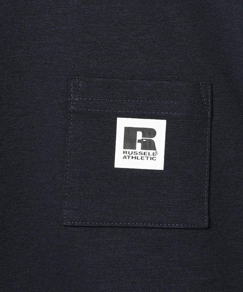 Russell Athletic(ラッセルアスレティック)の「【RUSSELL ATHLETIC】別注ドライパワーTシャツ(KIDS)(Tシャツ/カットソー・キッズ・ブラック/オフホワイト/ネイビー・120cm/130cm/140cm/150cm)」の13枚目の写真