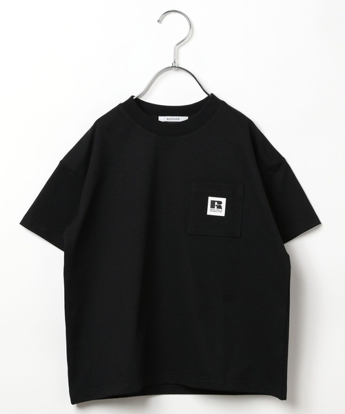 Russell Athletic(ラッセルアスレティック)の「【RUSSELL ATHLETIC】別注ドライパワーTシャツ(KIDS)(Tシャツ/カットソー・キッズ・ブラック/オフホワイト/ネイビー・120cm/130cm/140cm/150cm)」の20枚目の写真