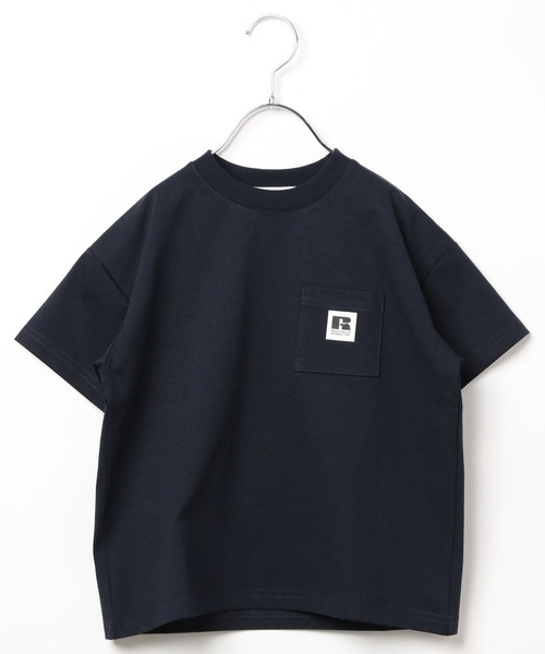 Russell Athletic(ラッセルアスレティック)の「【RUSSELL ATHLETIC】別注ドライパワーTシャツ(KIDS)(Tシャツ/カットソー・キッズ・ブラック/オフホワイト/ネイビー・120cm/130cm/140cm/150cm)」の19枚目の写真