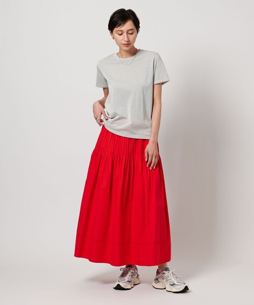 UNITED ARROWS（ユナイテッドアローズ）の「ラメ Tシャツ（Tシャツ/カットソー・レディース・ゴールド/シルバー/ダークグレー/ナチュラル/ブラック・FREE）」の13枚目の写真