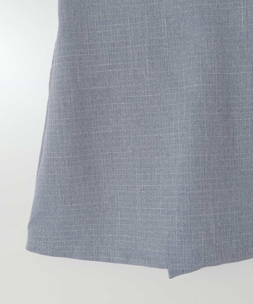 a.v.v（アーヴェヴェ）の「[140-150]【セットアップ対応】ラップデザインショートパンツ（その他パンツ・キッズ・ダークインディゴブルー/ネイビー・140/150）」の6枚目の写真