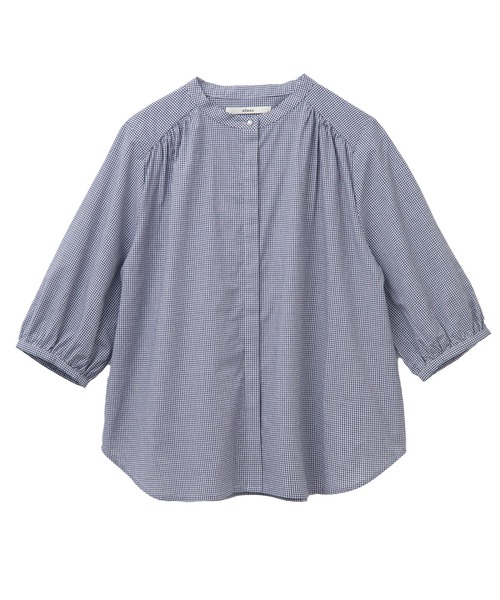 NIMES（ニーム）の「パールボタンサマーブラウス（シャツ