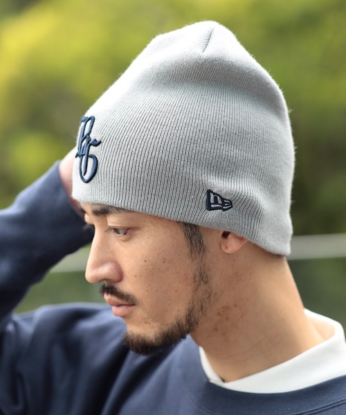 NEW ERA（ニューエラ）の「NEW ERA / 別注 ビーニー（ニットキャップ/ビーニー・メンズ・ネイビー/グレー・ONE SIZE）」の16枚目の写真