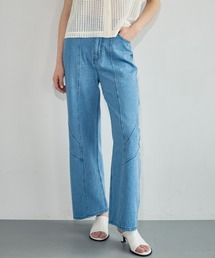 Formeque | 【Formeque】ステッチストレートデニムパンツ(デニムパンツ)