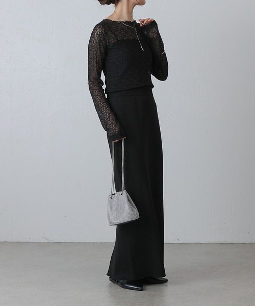 COLONY 2139(コロニートゥーワンスリーナイン)の「レースシアープルオーバー(その他トップス・レディース・オフホワイト/ブラック・FREE)」の20枚目の写真