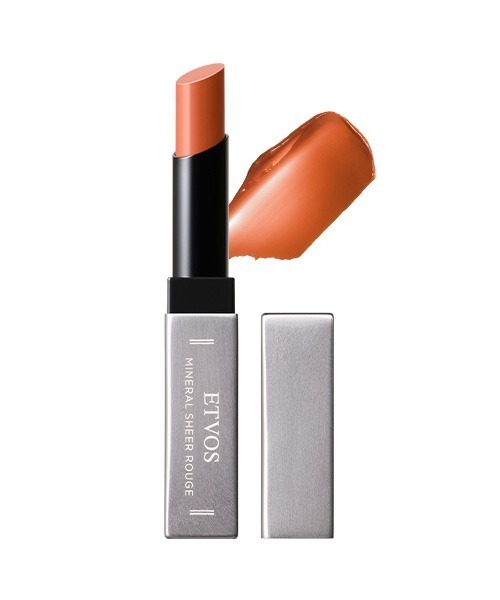 ETVOS（エトヴォス）の「ミネラルシアールージュ（口紅/リップティント/グロス・レディース・#ミエールベージュ/#ロージーフィグ/#レッドグラッセ/#ボストンピンク/#ラテベージュ/#オランジェペコ/#ガーリーピンク/#ブラウニープラム/#フローズンピンク/#フロッキーコーラル/#アプリコットチャーム/#チェリーチャーム・FREE）」の3枚目の写真