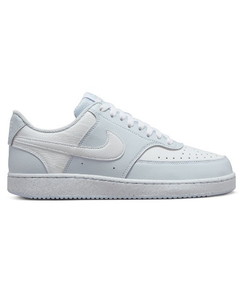 NIKE(ナイキ)の「ナイキ NIKE ナイキ コート ビジョン LO NN(スニーカー・レディース・ホワイト×ブルー・24.5cm/24.0cm/23.5cm/23.0cm/25.0cm)」の2枚目の写真