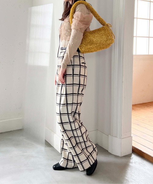 Casselini(キャセリーニ)の「Casselini(キャセリーニ)シャイニーヤーンリボンバッグ(ハンドバッグ・レディース・ブラック/その他/ゴールド・FREE)」の20枚目の写真