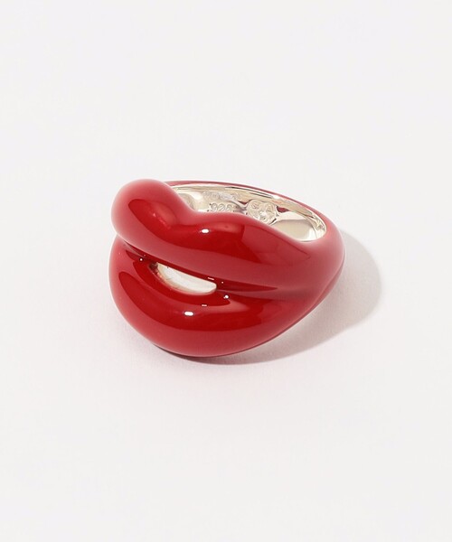 TOMORROWLAND (トゥモローランド)の「HOTLIPS BY SOLANGE リップモチーフリング(リング・レディース・レッド・S/XS)」の3枚目の写真