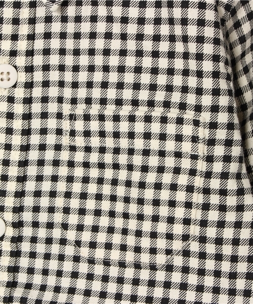 URBAN RESEARCH DOORS KIDS(アーバン リサーチ ドアーズ キッズ )の「FORK&SPOON ツイルプリントギンガムレギュラーシャツ(シャツ/ブラウス・キッズ・ブラック・135/105/120/90)」の2枚目の写真
