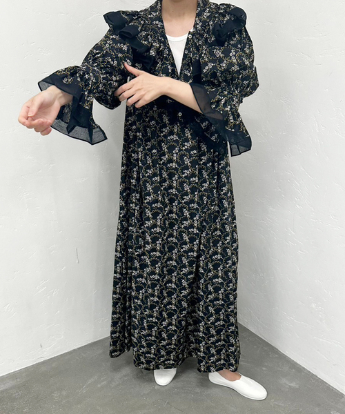 LULUvintage レースラッフルドレス EDIT. FOR LULU（エディットフォールル）の「LULUvintage レース